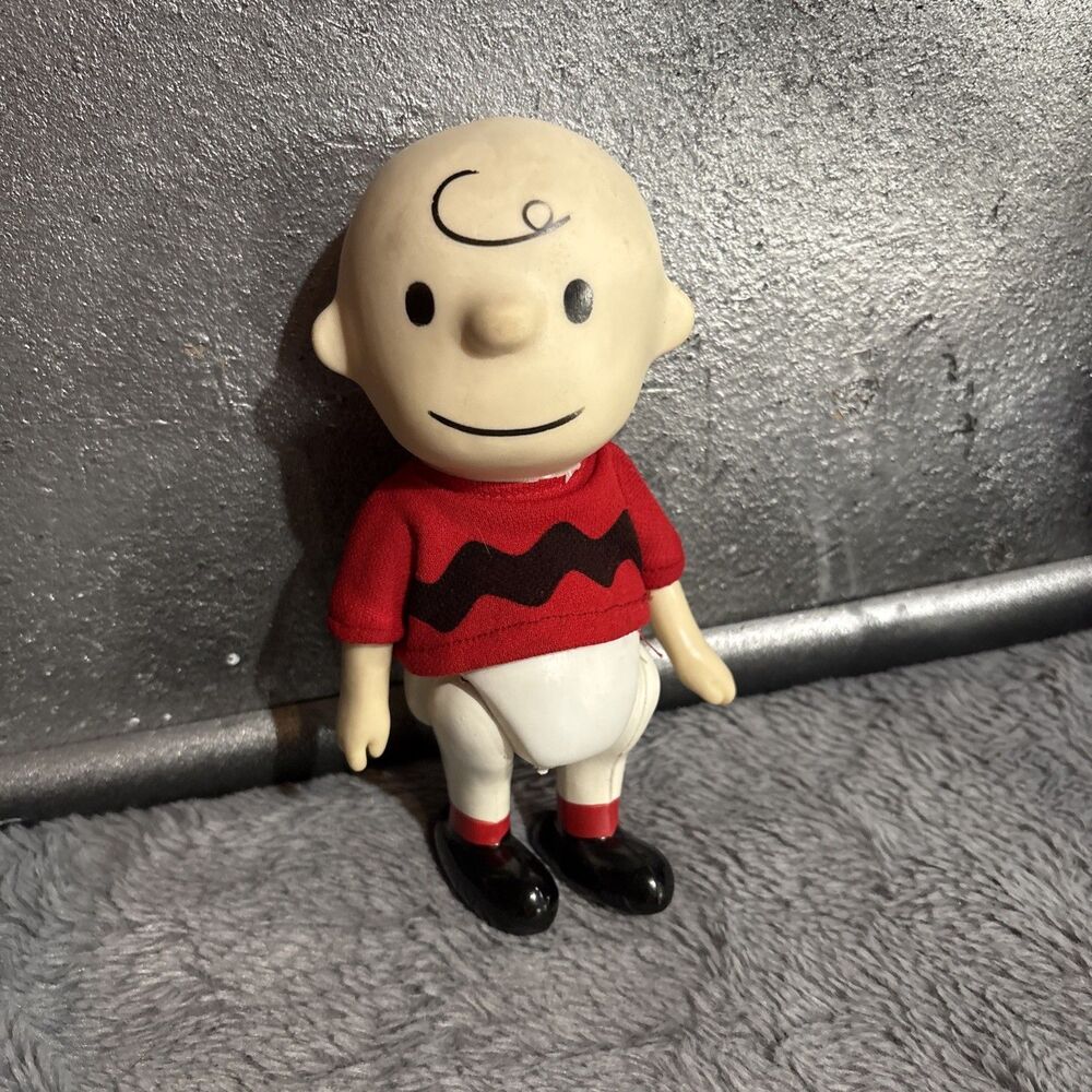 Peanuts Vintage 1960s Pocket Doll Charlie Brown Poseable Snoopy Toy Nostalgia